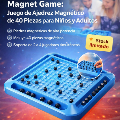 ♟️ Ajedrez Magnético - Haz tu Jugada Maestra🏆