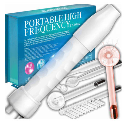 Kit de Alta Frecuencia Facial y Capilar 4 en 1 – Rutina de Belleza ✨