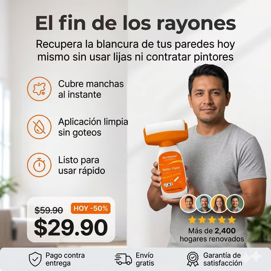 Rodillo mágico desmanchador de paredes 500g