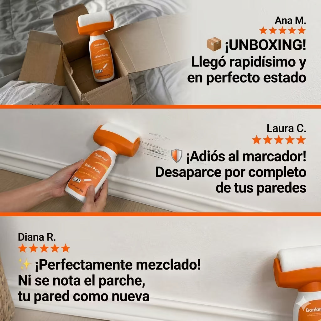 Rodillo mágico desmanchador de paredes 500g