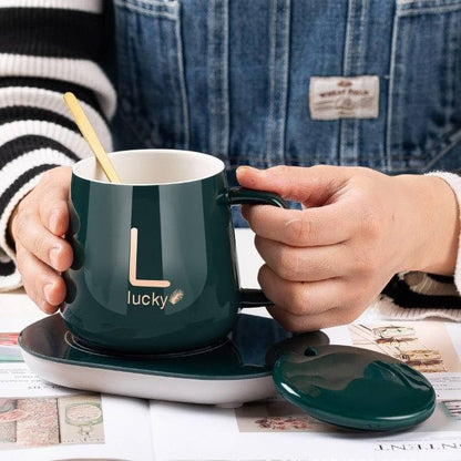 Calentador Inteligente de Tazas – Mantén tu Café Caliente por Horas ☕🔥