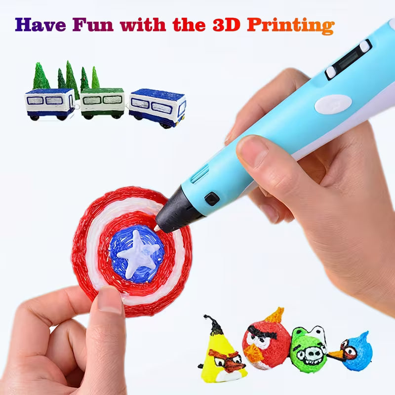 Lápiz 3D Mágico: ¡Transforma tus Ideas en Realidad!