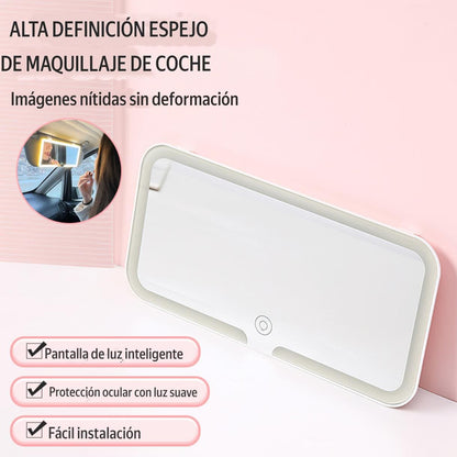 Vanity Mirror Espejo ilumidador Led Táctil para Autos - GRATIS Gel Frio Contorno de Ojos