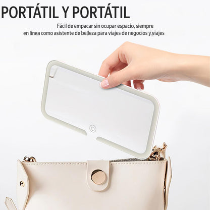 Vanity Mirror Espejo ilumidador Led Táctil para Autos - GRATIS Gel Frio Contorno de Ojos