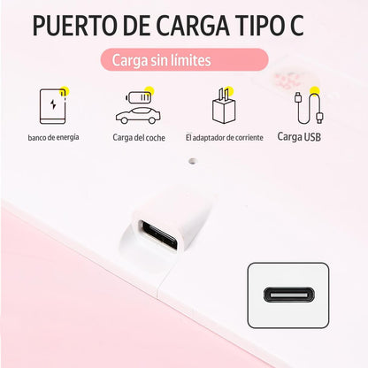 Vanity Mirror Espejo ilumidador Led Táctil para Autos - GRATIS Gel Frio Contorno de Ojos
