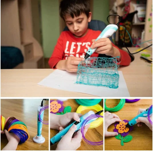 Lápiz 3D Mágico: ¡Transforma tus Ideas en Realidad!