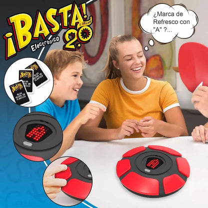 BASTA 2.0 Piensa Rapido - Juego de Mesa Viral Recargado