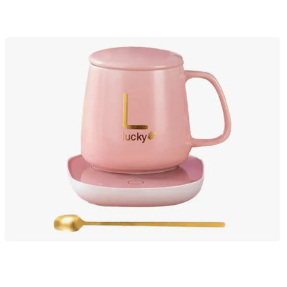 Calentador Inteligente de Tazas – Mantén tu Café Caliente por Horas ☕🔥