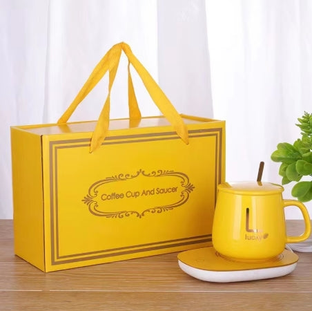 Calentador Inteligente de Tazas – Mantén tu Café Caliente por Horas ☕🔥