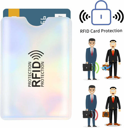 Fundas Antirrobo RFID Seguridad para tus Tarjetas Débito y Crédito Kit x 6 Unidades