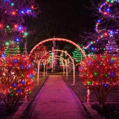 Focos LED NAVIDAD 17m Con Panel Solar Con 50% OFF por Black Days