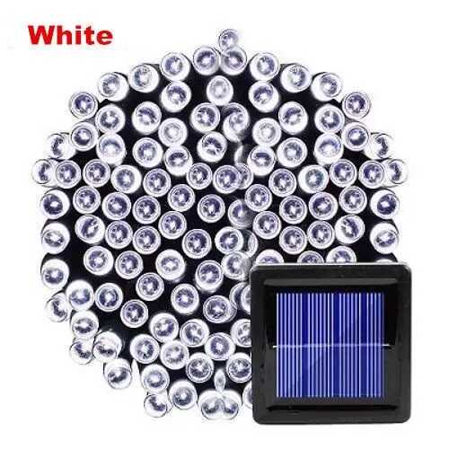 Focos LED NAVIDAD 17m Con Panel Solar Con 50% OFF por Black Days