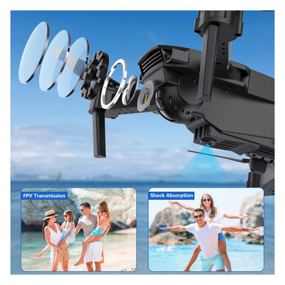 Dron Pro Max 4K Plegable Ideal para amantes de la tecnología, Niños y Principiantes – OFERTA FLASH POR NAVIDAD